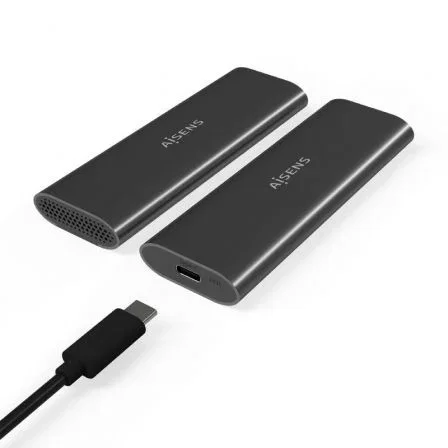 Aisens ASM2-015GR Caja Externa M.2 SATA/NVMe Gris Aisens ASM2-015GR Caja Externa M.2 SATA/NVMe Gris